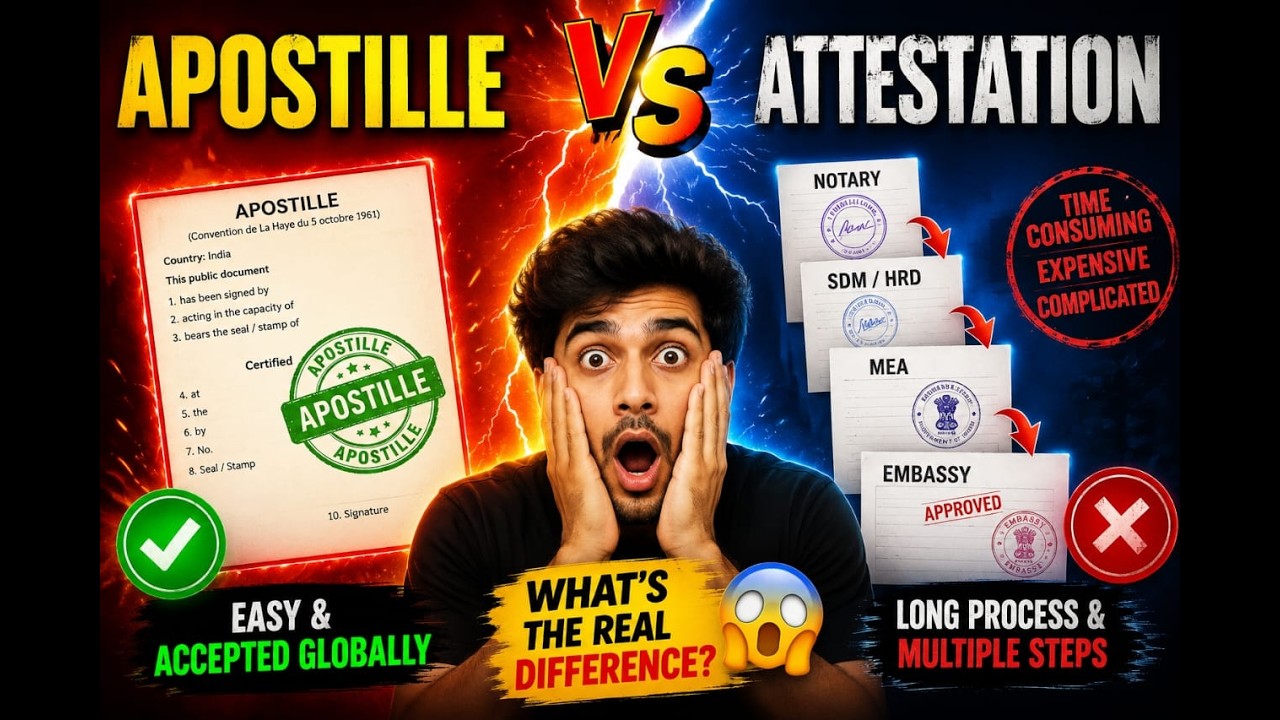 What is Apostille? Apostille vs Attestation Explained | Complete Guide 2026