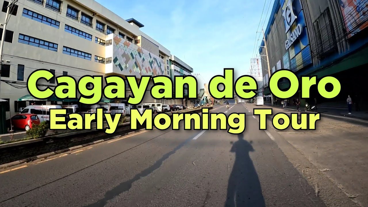 Cagayan de Oro City, Philippines/Early Morning Road Tour/Oct. 19, 2023