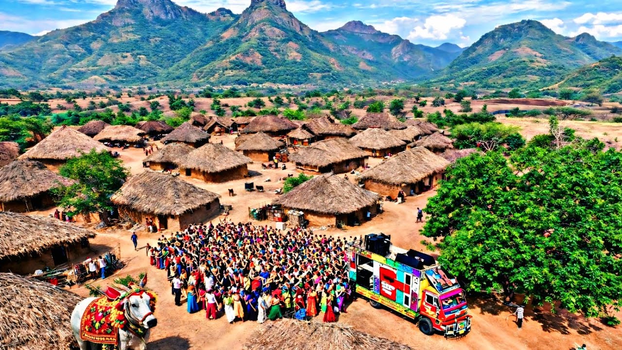 Dj लेकर बारात_ आदिवासीयो ने मचाई तबाही || Village Adivasi Wedding Barat