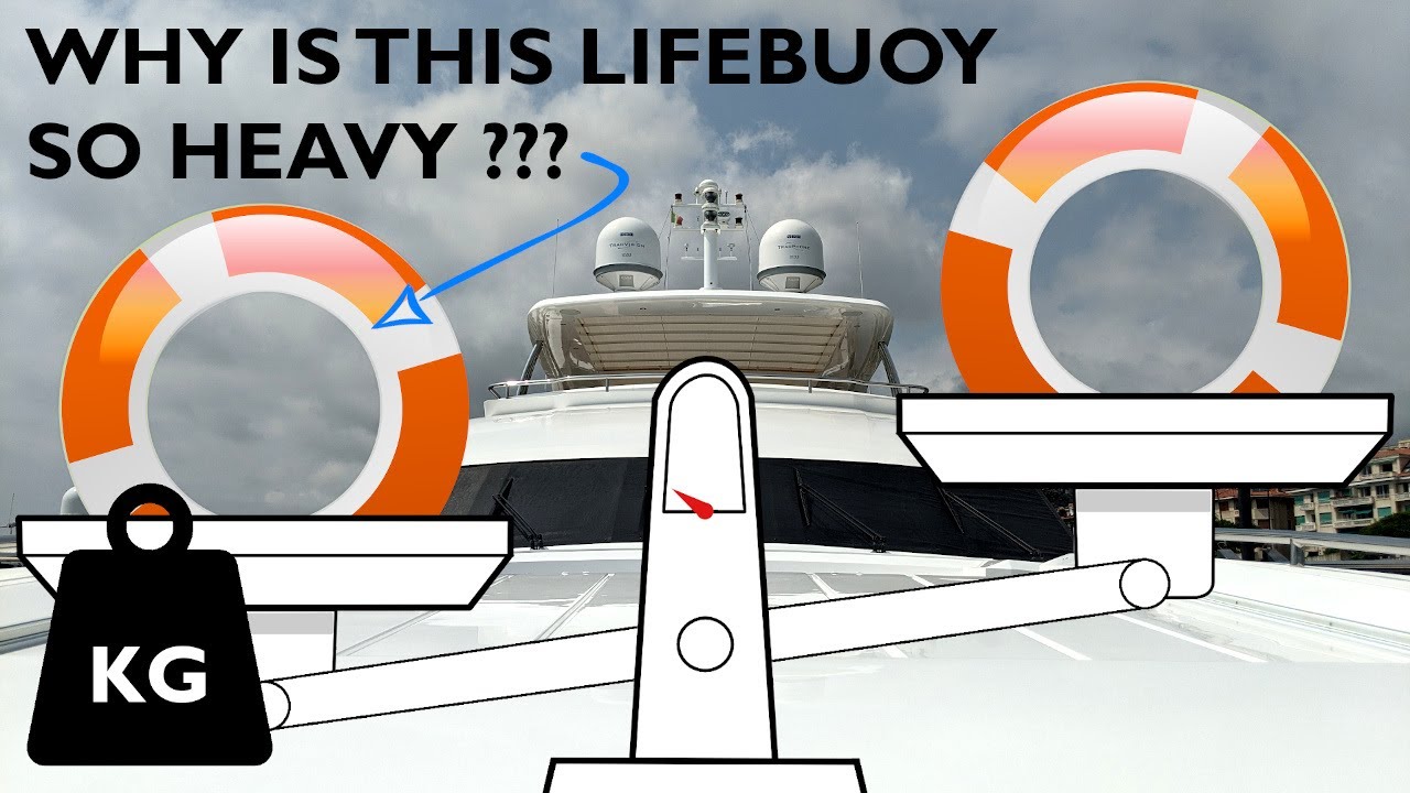 WHY IS THIS LIFEBUOY SO HEAVY ???