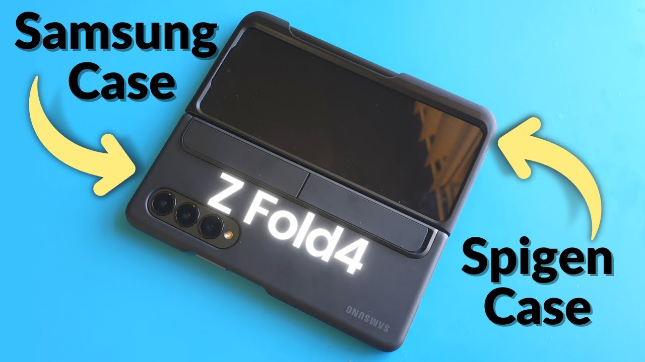 Difficult Galaxy Z Fold 4 case for S Pen Fold Edition - Spigen & Samsung