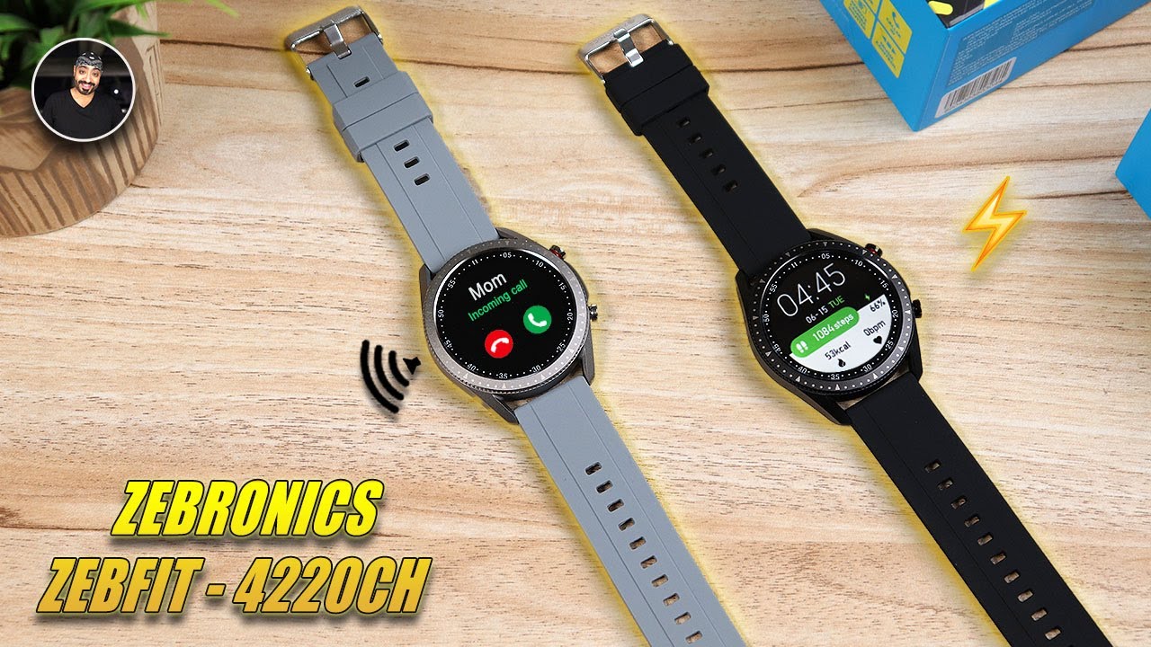 Zebronics ZebFit 4220CH for Rs 3199 🔥 | Calling Feature 📞 | | Unboxing & Review | GIVEAWAY ⚡️