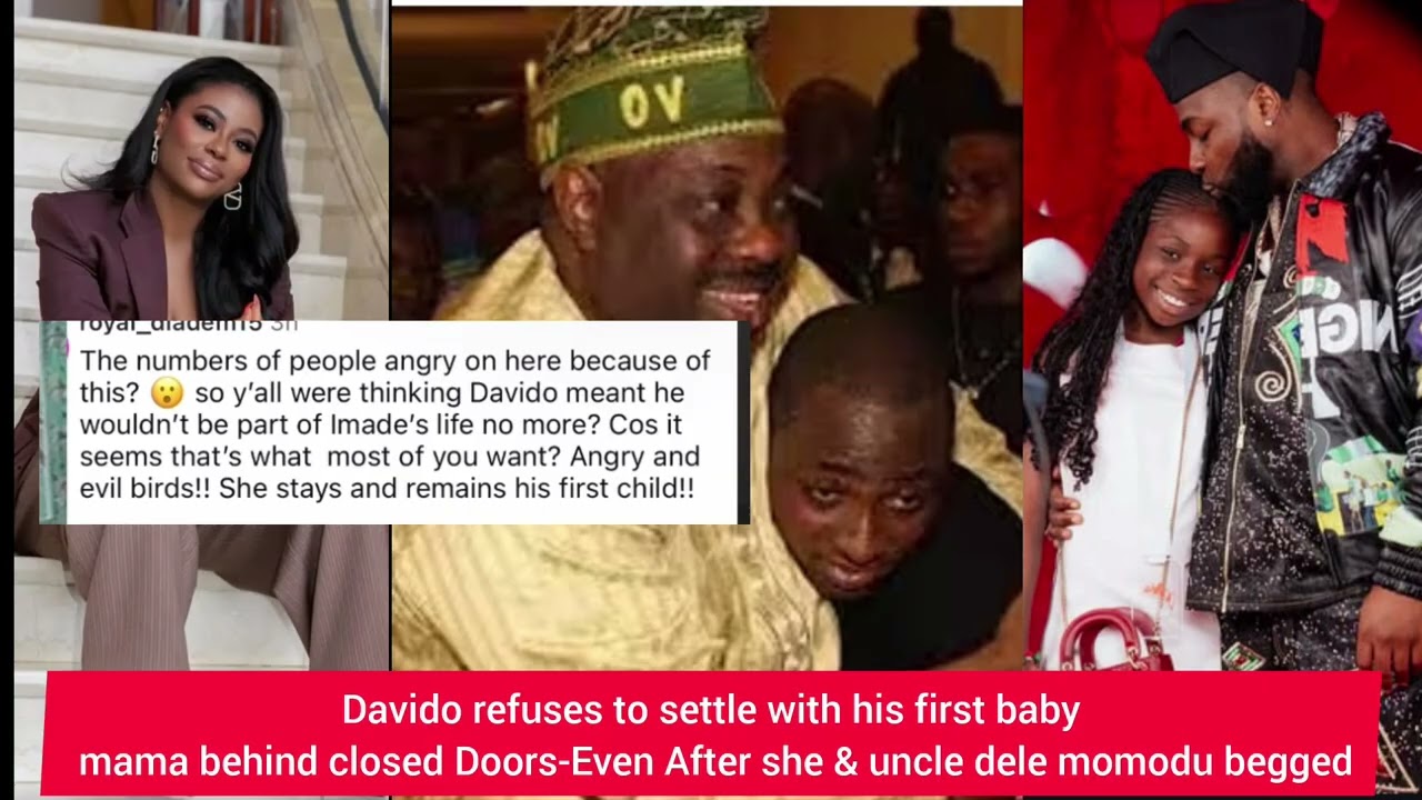 Davido first baby mama calls Davido for a one-on-one talk-and davido refuses to show up! 