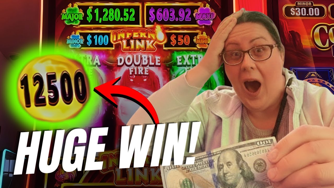 You Won't Believe This HUGE WIN on the NEW Inferno Link Slot!