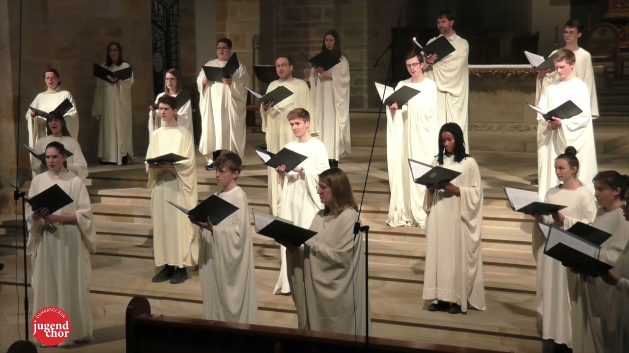 Der Osnabrücker Jugendchor singt „Übers Gebirg Maria geht“ von Johann Eccard (1553-1611)