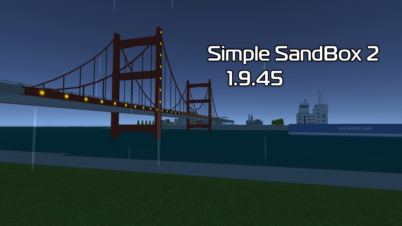 🌦️ Simple SandBox 2 (v 1.9.45)