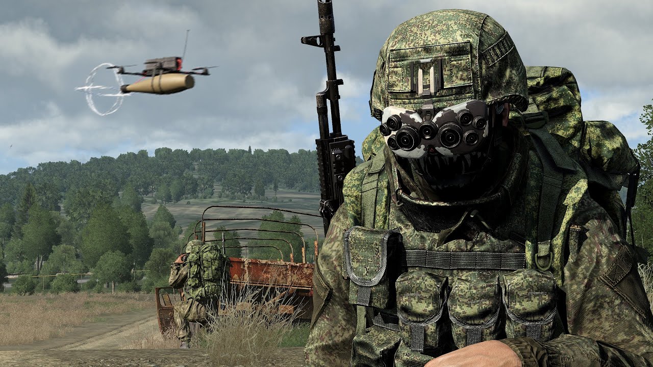 НАСТОЯЩИЙ МИЛСИМ В ARMA 3? ПУСКАЕМ ДРОНЫ