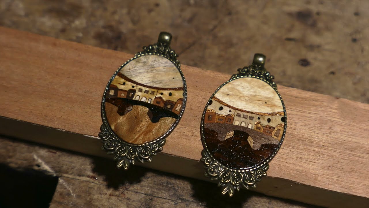 #76「【木象嵌/Marquetry】Making a Ponte Vecchio」-フィレンツェ・職人のとある日常-