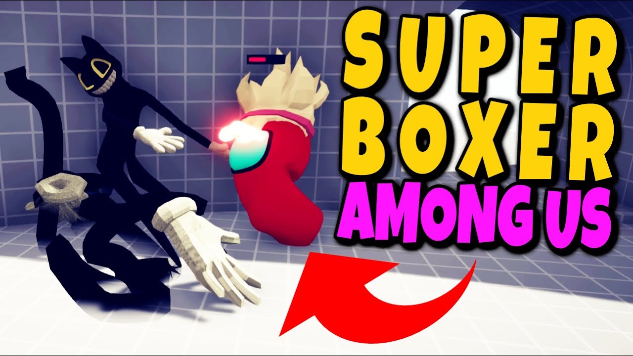 SUPER BOXER AMONG US vs Every Faction - Totally Accurate Battle Simulator TABS