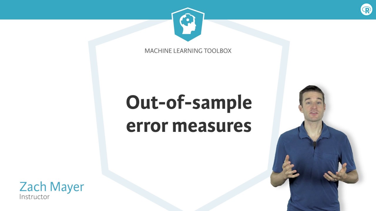 R tutorial: Introducing out-of-sample error measures