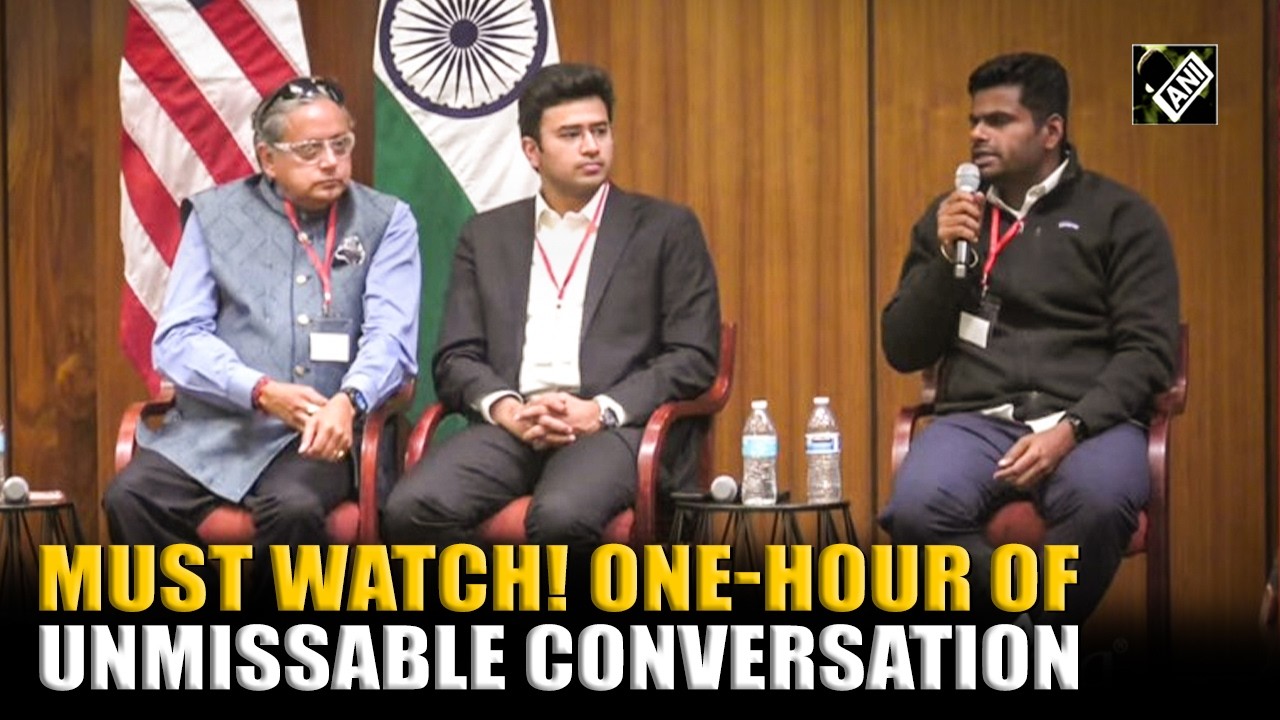 Delimitation to TN politics: 1 Hour of unmissable conversation with Tharoor, Tejasvi & Annamalai