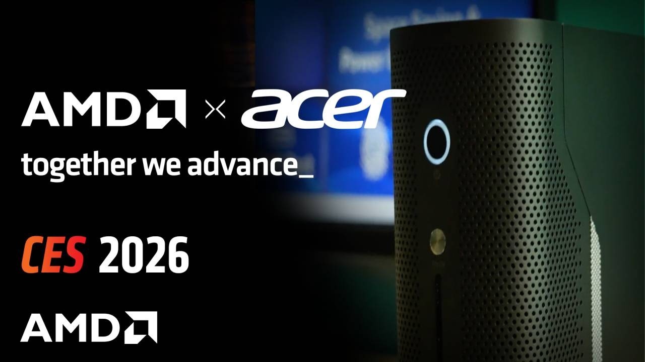 AMD x Acer Notebook Spotlight: AMD Ryzen&trade; AI 400 Series & Next-Gen Laptops - CES 2026 Recap