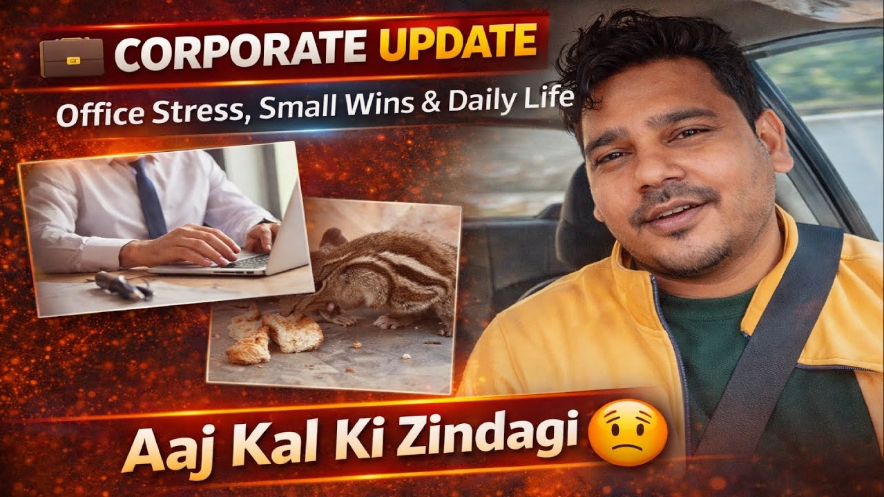 Corporate Update | Office Stress, Small Wins & Daily Life #dailyvlog 