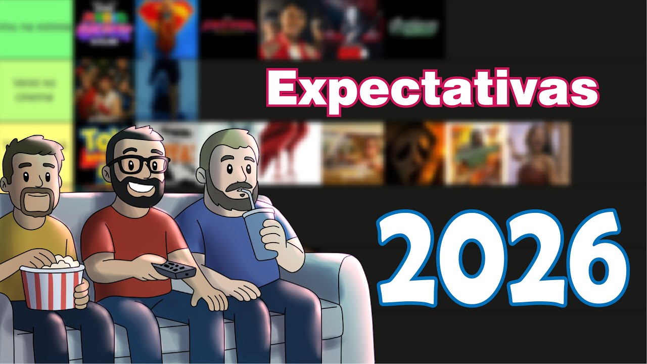 O que esperamos para 2026? Tierlist dos filmes mais aguardados do ano!!!