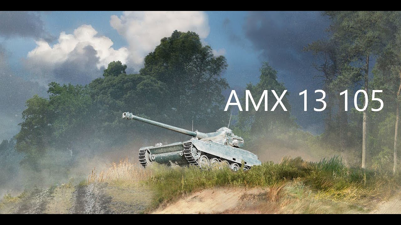 #332 AMX 13 105 10.2k combined damage ブドウ畑 【wot console ps5】