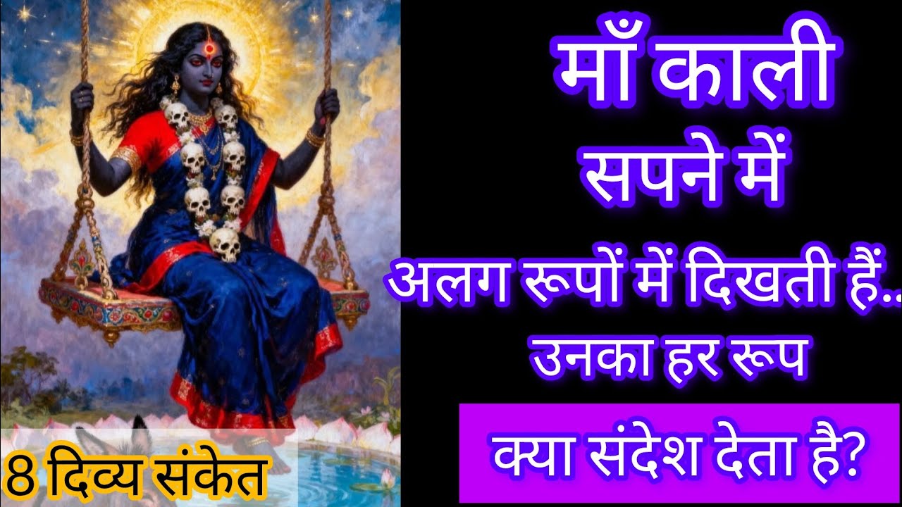 जब माँ काली सपने में अलग रूपों में दिखती हैं —हर रूप क्या संदेश देता है?