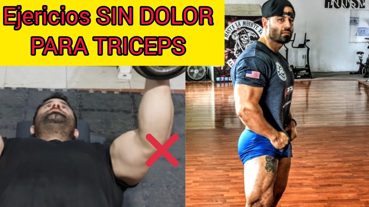 NUEVO ejercicio para Triceps! (SIN DOLOR DE CODO)