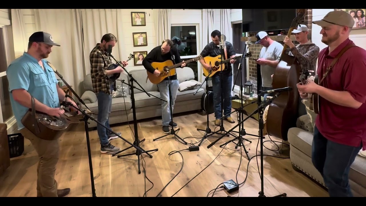 Living Room Bluegrass Jam- Blue Trail of Sorrow