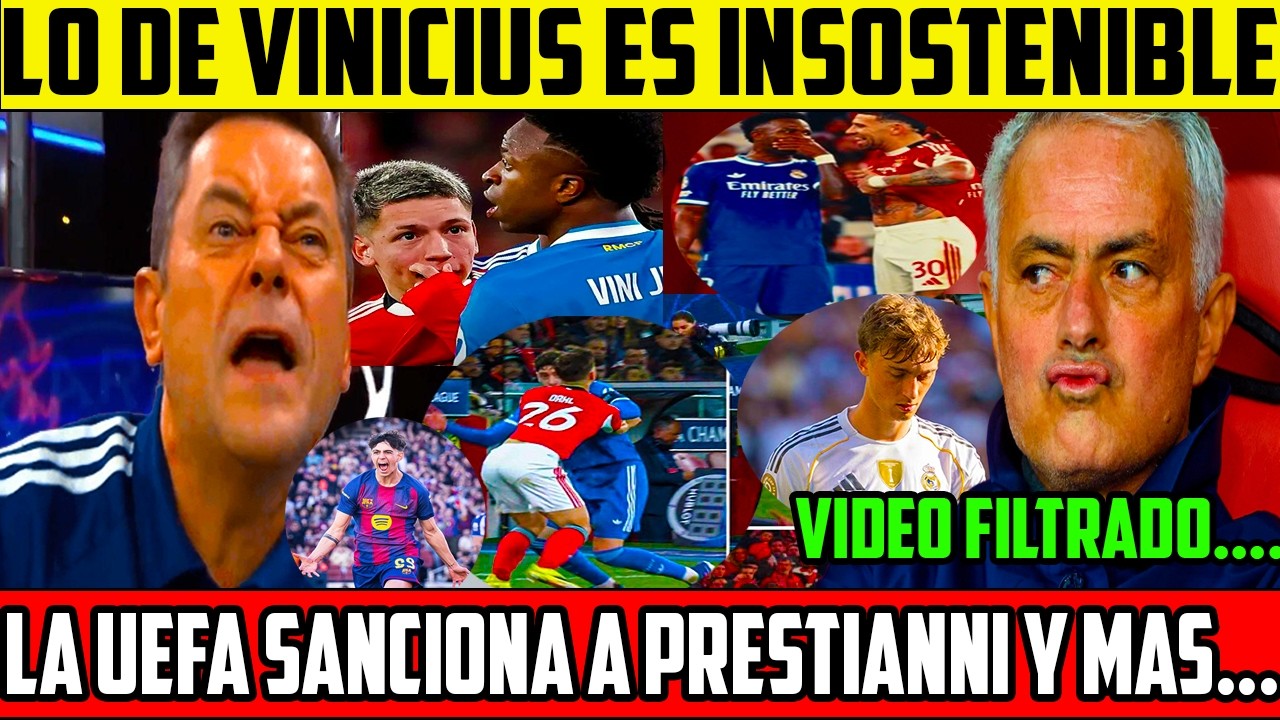 💥LO DEL MADRID ES INSOSTENIBLE, HUIJSEN HASTA EL CUELLO, PRESTIANNI SANCIONADO, Y MAS💣