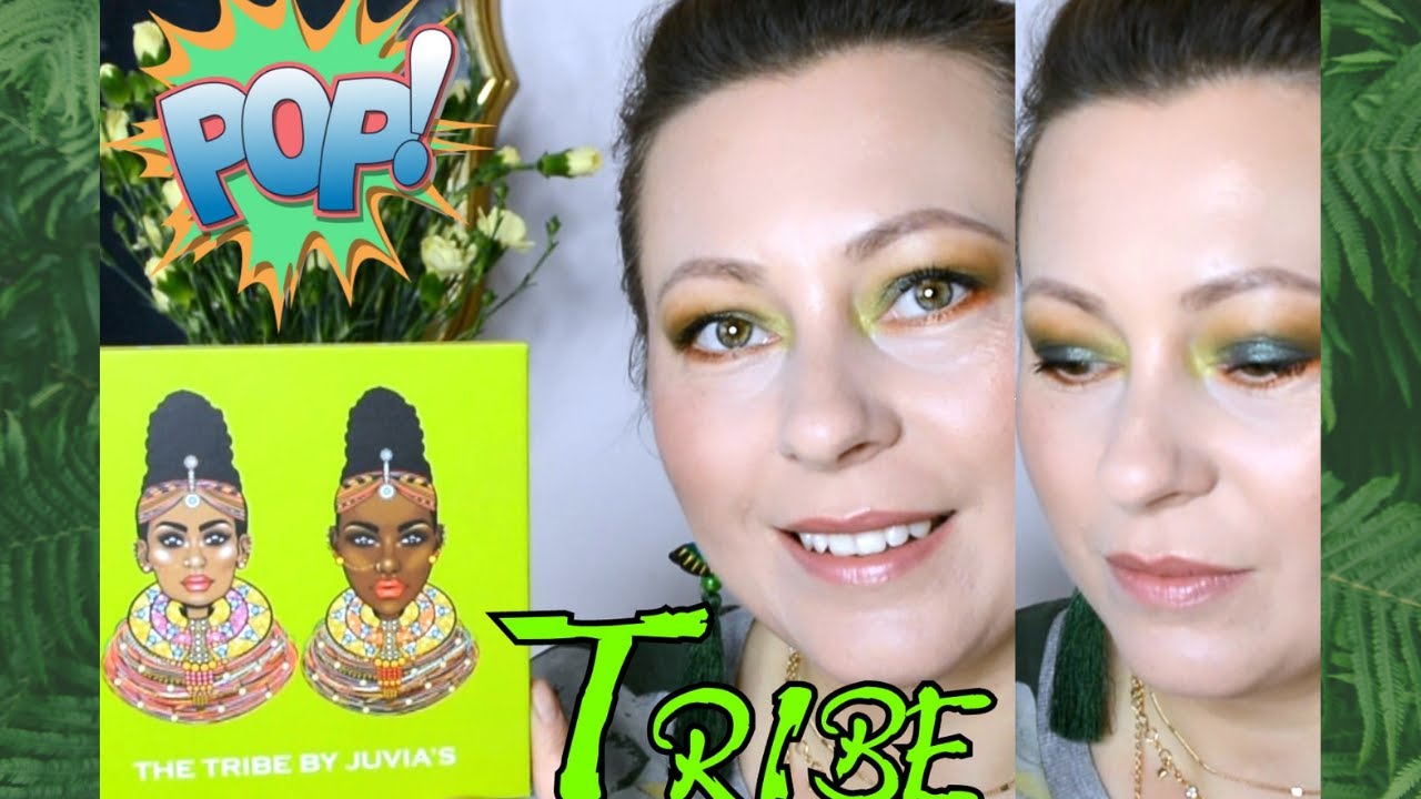 JUVIA'S PLACE TRIBE Makijaz wiosenny dla opadajacej powieki | GreenTea