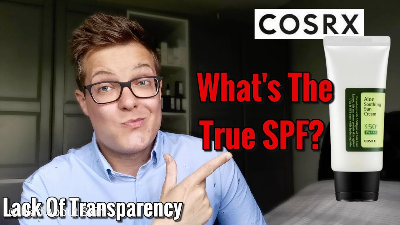 COSRX ALOE SOOTHING SUN CREAM - The Truth | Korean Sunscreen