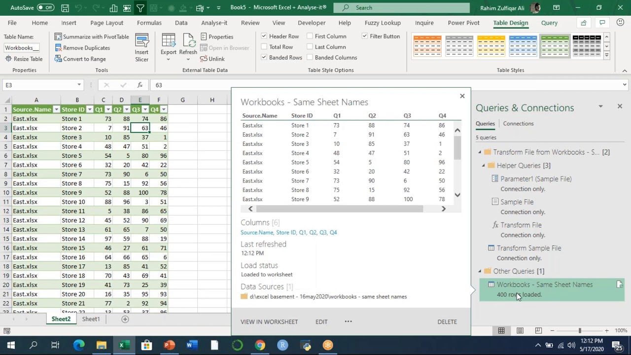 Append data techniques in different scenarios in POWER QUERY / POWER BI