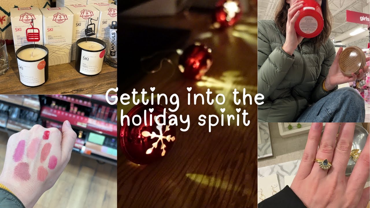 Wedding bands, Xmas decor, and a girls night at TJ Maxx and Ulta