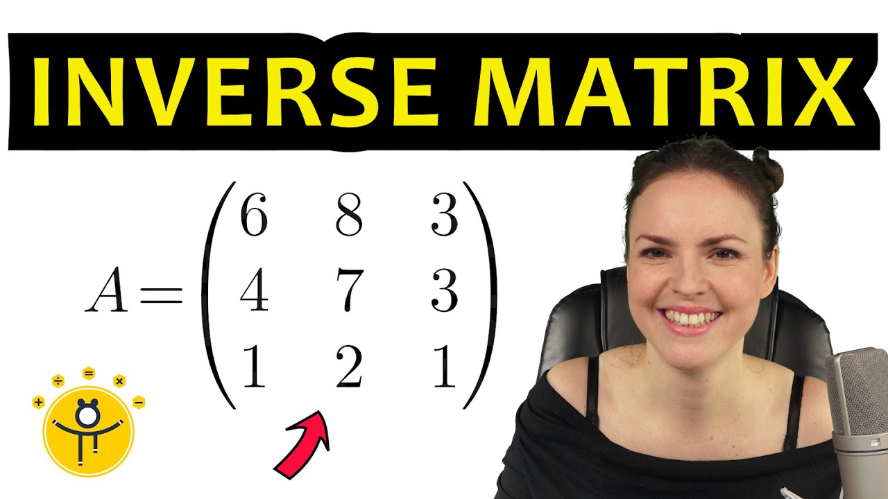INVERSE MATRIX 3x3 berechnen – Gauß-Jordan Verfahren, Matrizen invertieren