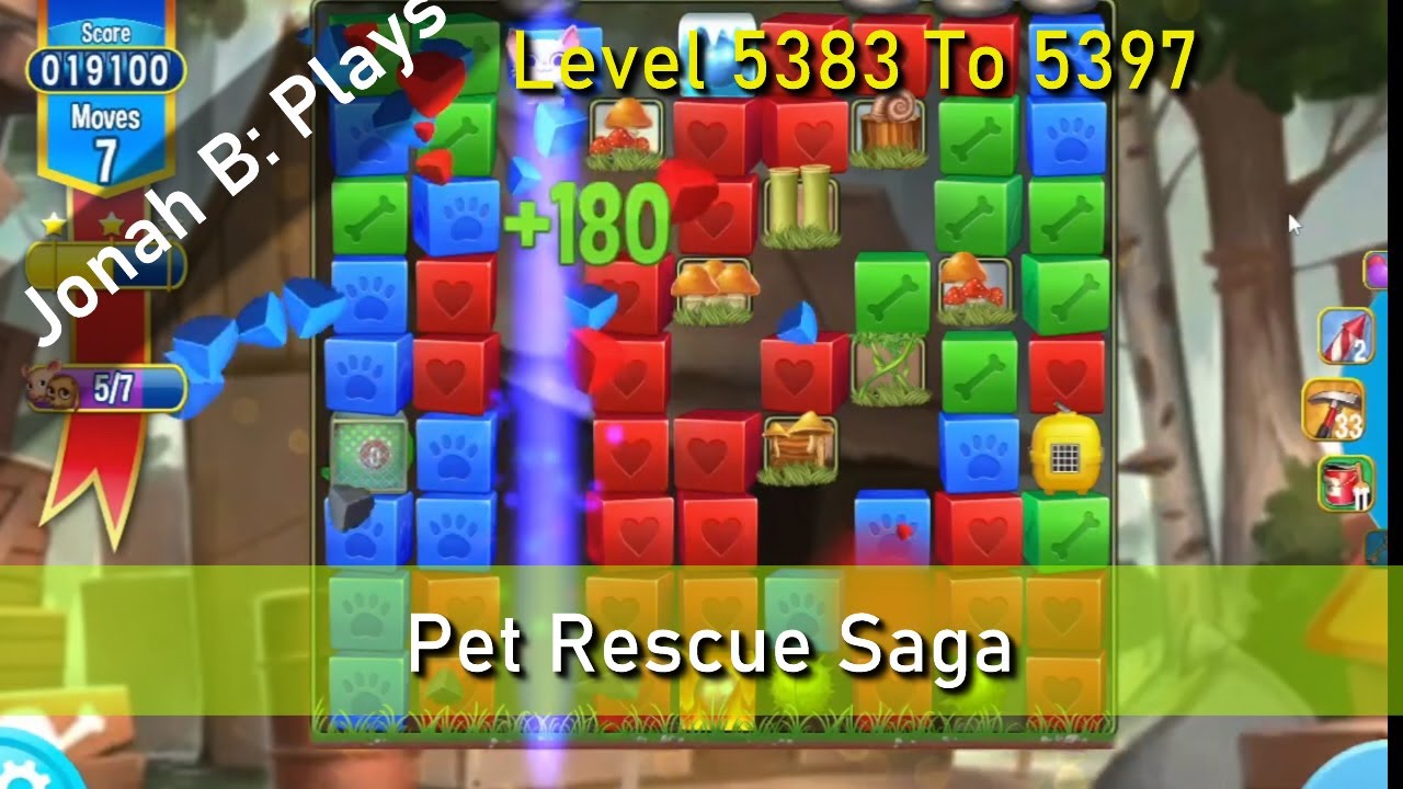 Pet Rescue Saga Level 5383 To 5397