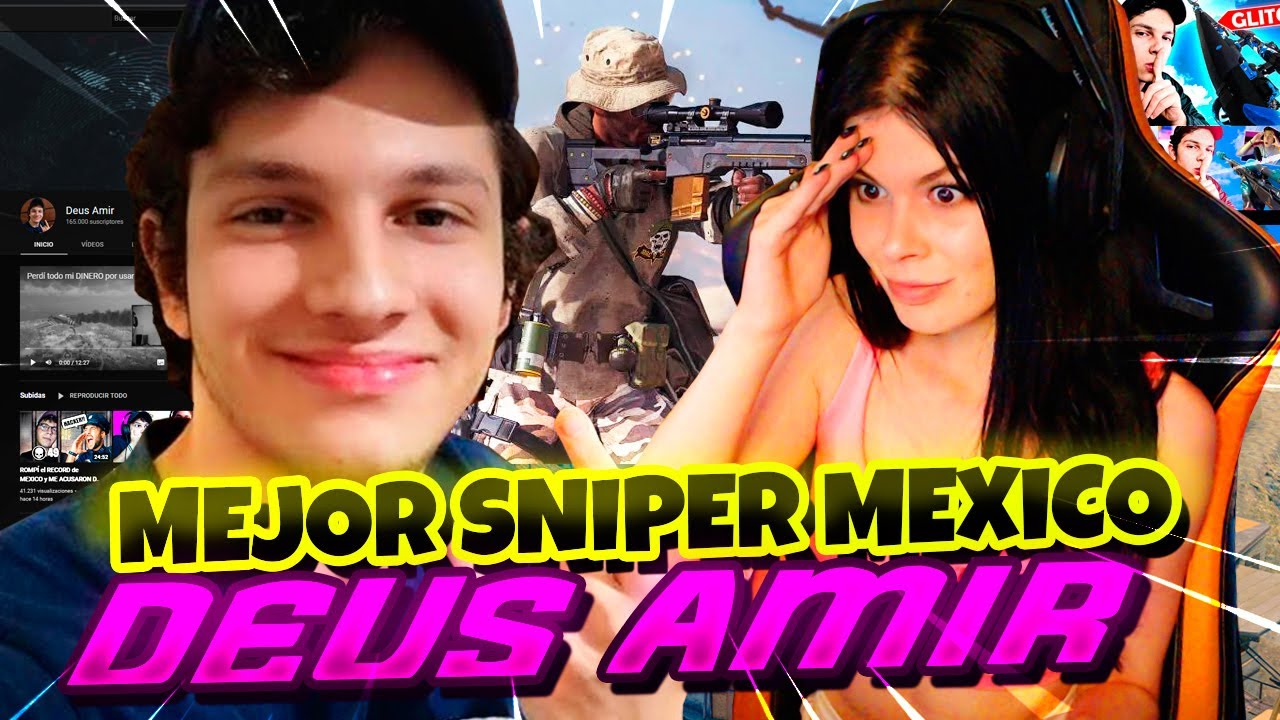 REACCIONO al MEJOR OGRO SNIPER👽 de WARZONE MÉXICO (Deus Amir)
