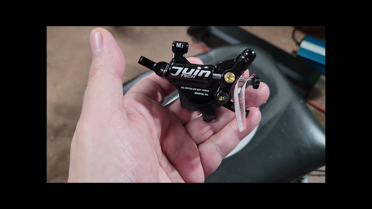 Himiway Juin M1 Hybrid Hydraulic brakes install with rear bracket fix!