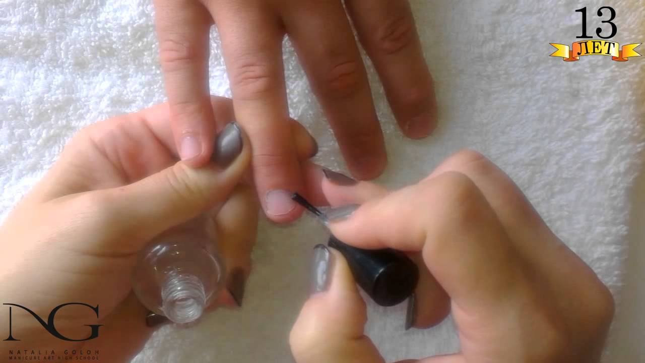 Мужской маникюр - видео-урок Натальи Голох