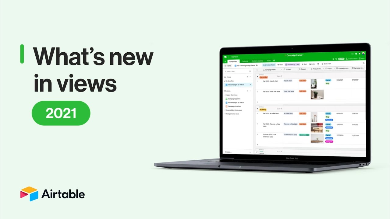 What's New in Views for 2021 | Airtable