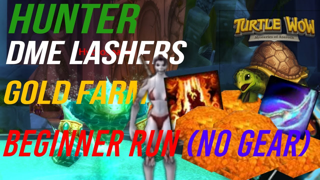 Easiest Turtle WoW Patch 1.17.2 Gold Farm for Beginners (NO GEAR Needed!) + Bonus Boss Loot