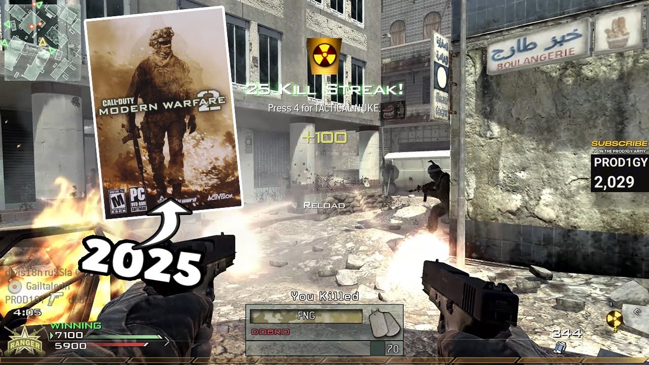 MW2 In 2025 Is EASY:"TAR21 SILENCED & G18 AKIMBOS" NUKE ON INVASION TDM!