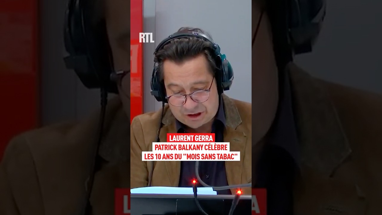 Laurent Gerra : Patrick Balkany célèbre les 10 ans du "Mois Sans Tabac" 🤣