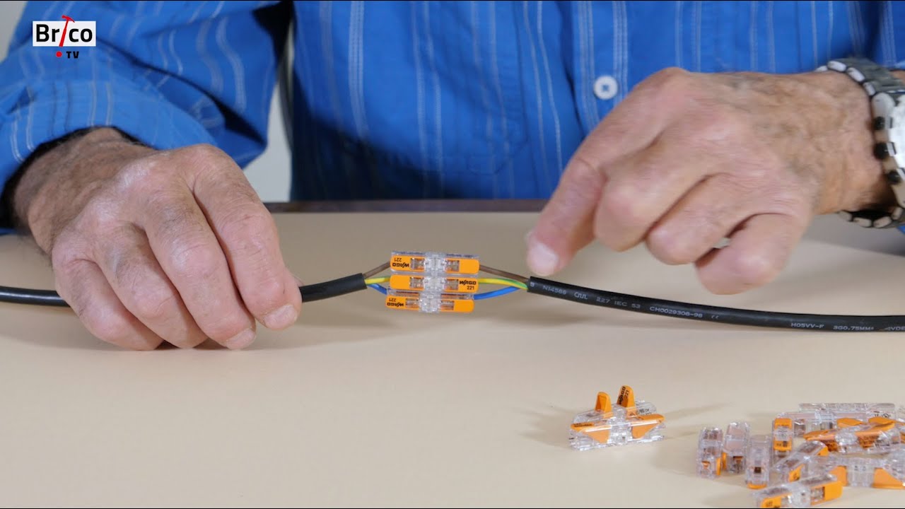 Connecter les fils électriques encore plus facilement - Tuto bricolage avec Robert