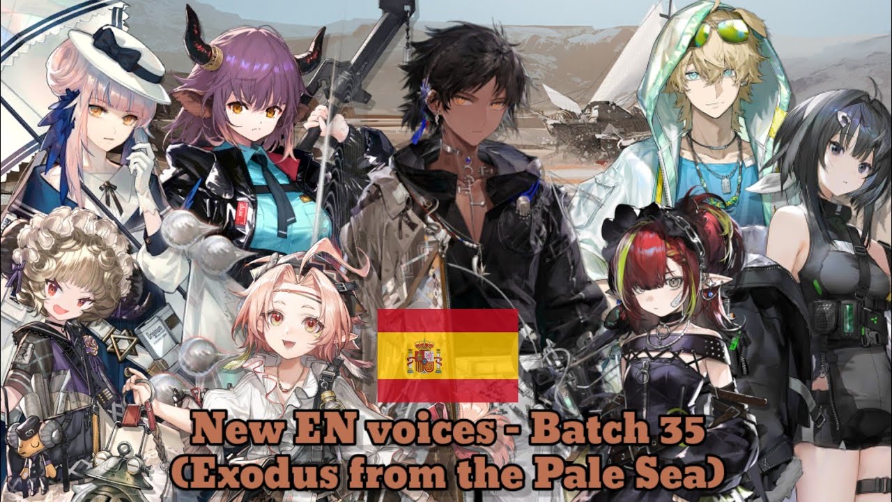 New Arknights English Voices | Batch 35 datamined (5/6/2025 update)