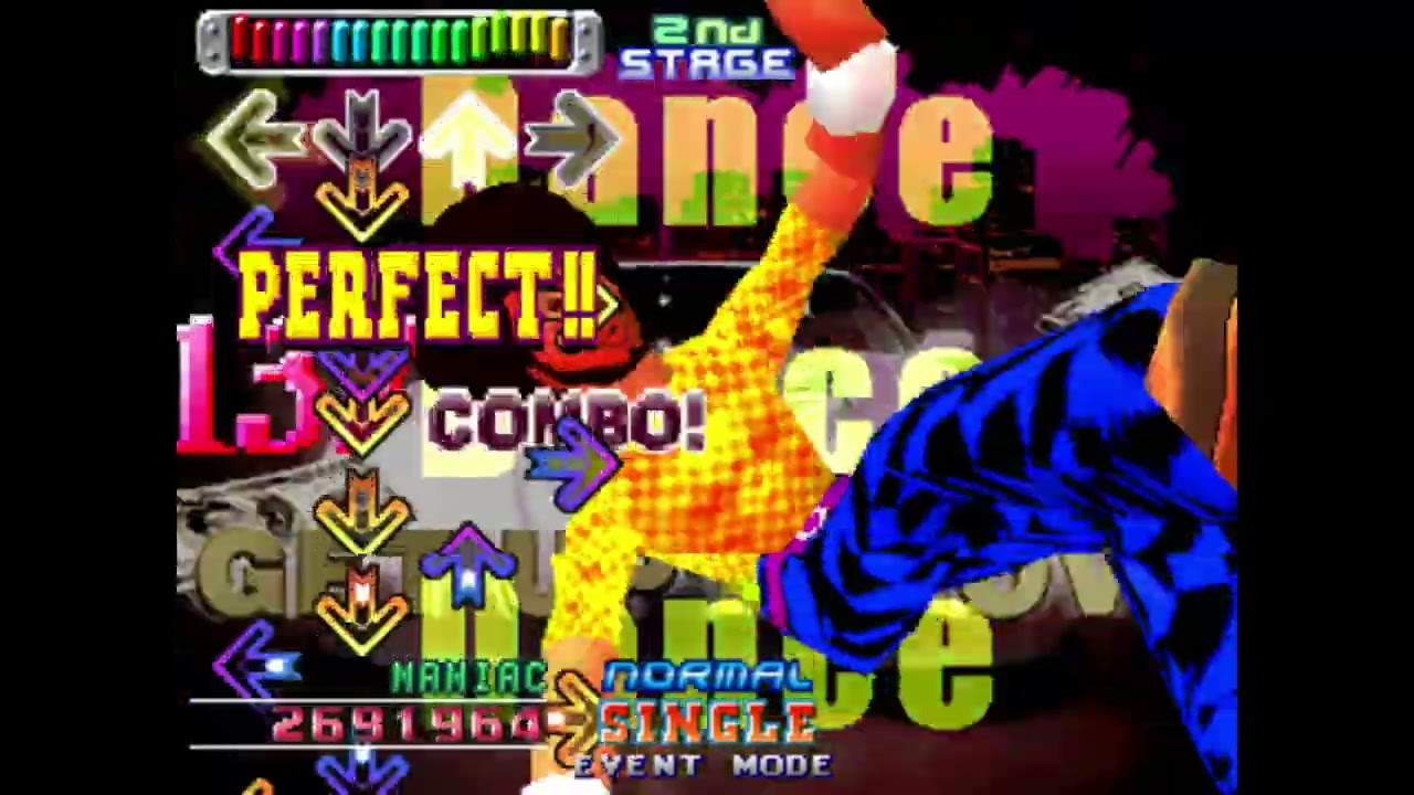 DanceDanceRevolution 3rd MIX PLUS- GET UP'N MOVE