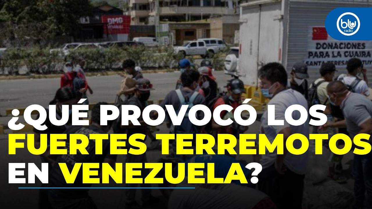 &iquest;Puede pasar en Colombia? Ge&oacute;logo explica el doble terremoto que sacudi&oacute; a Venezuela