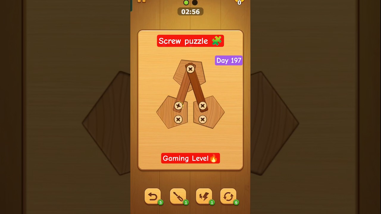 Screw puzzle 🧩 Level 53 🔥 #shorts #viral #trending