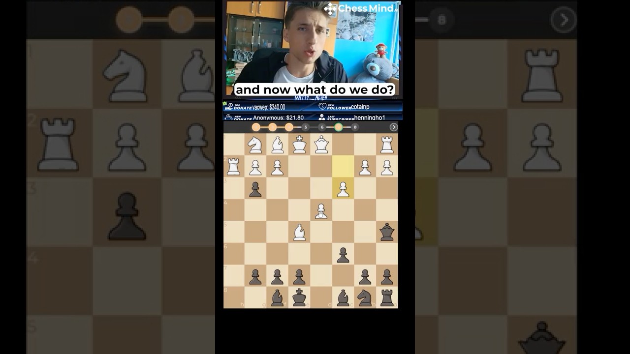Brilliant Tactical Trick For Caro-Kann Players ‼️