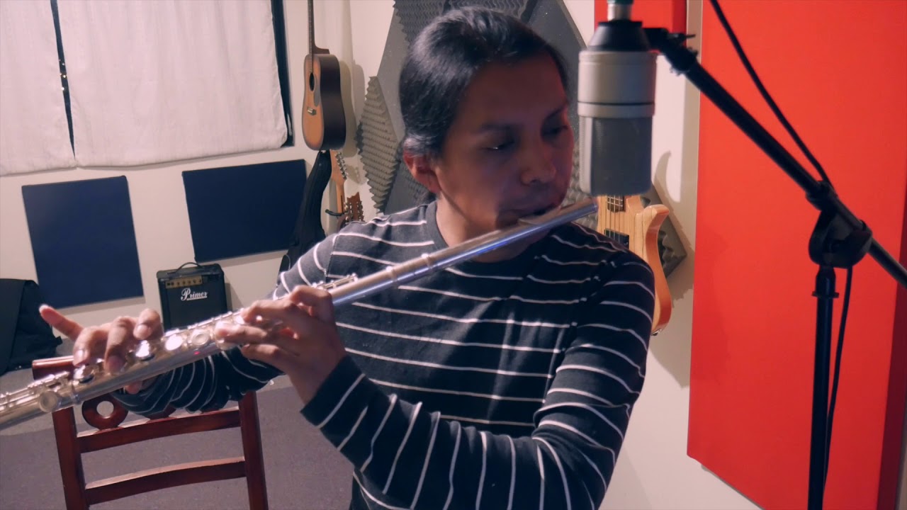 MUJER AMANTE (Rata Blanca) cover, zampoña cromática y flauta traversa