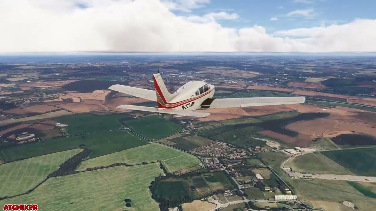 Flying at Denham with Say Intentions, procedures and tips