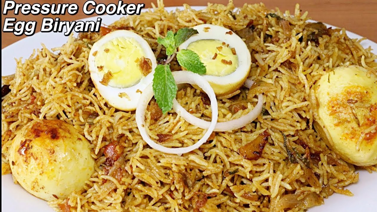 Egg Biryani In Pressure Cooker | Restaurant Style | Kanak's Kitchen