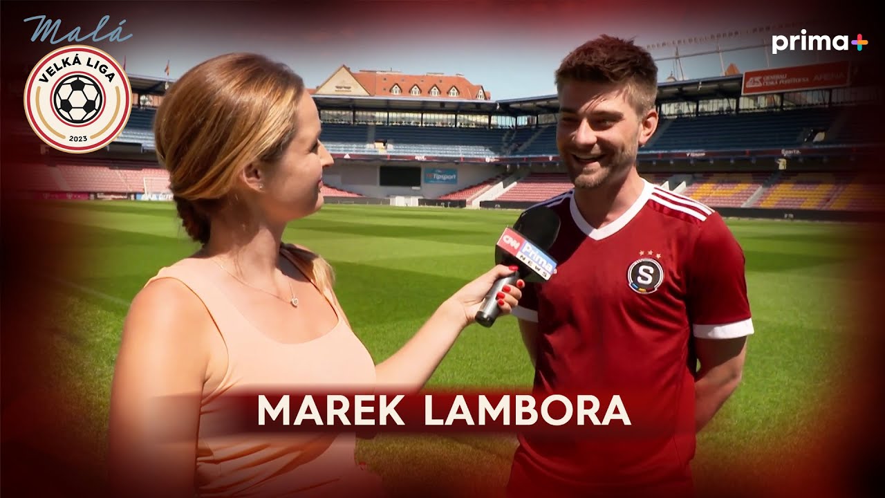 Malá velká liga - Marek Lambora v roli sparťanského fotbalisty jako Leoš Paška