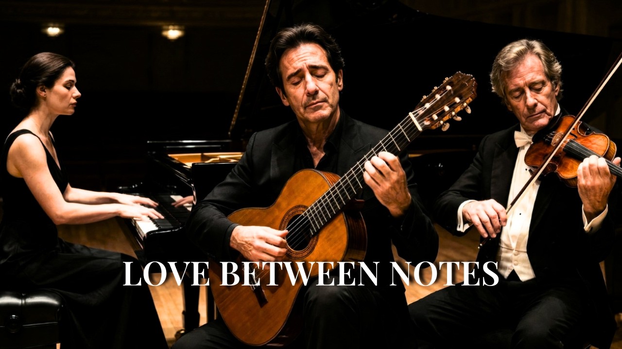 Fragments of Silence ✨ Love Between the Notes | Piano, Guitar & Violin for Sleep & Healing