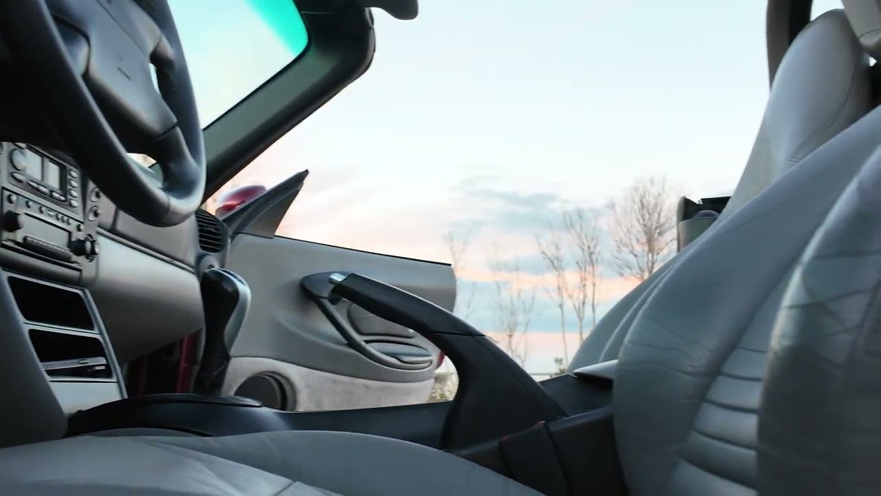 44K Mile Arena Red Boxster - Driver Side Interior Walk Around