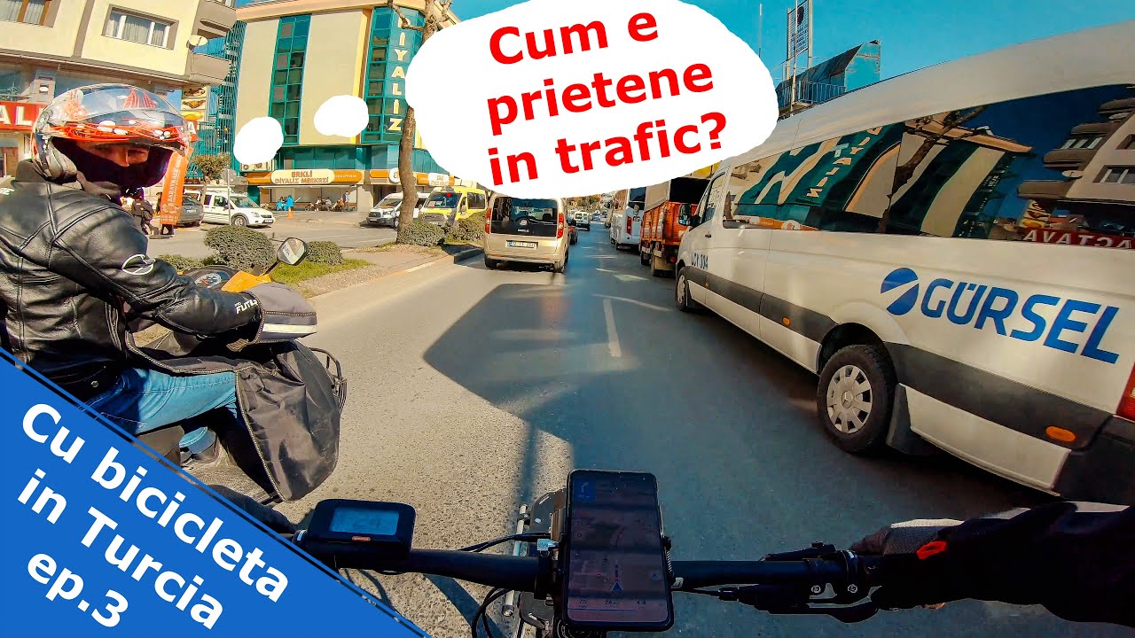 Traficul din Istanbul e oribil - Cu bicicleta in Turcia ep. 3