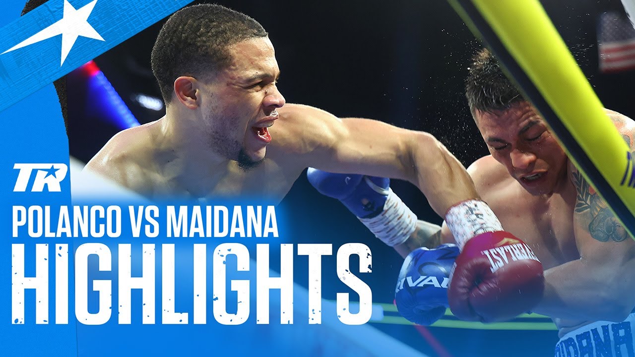 Rohan Polanco Dominates Fabian Maidana | FIGHT HIGHLIGHTS